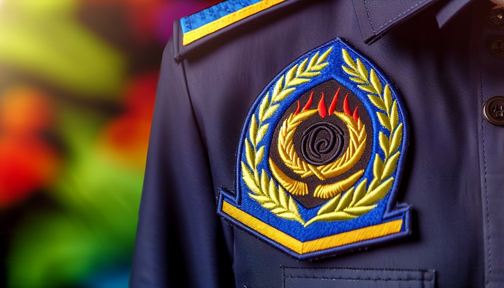 custom patches enhance uniform branding